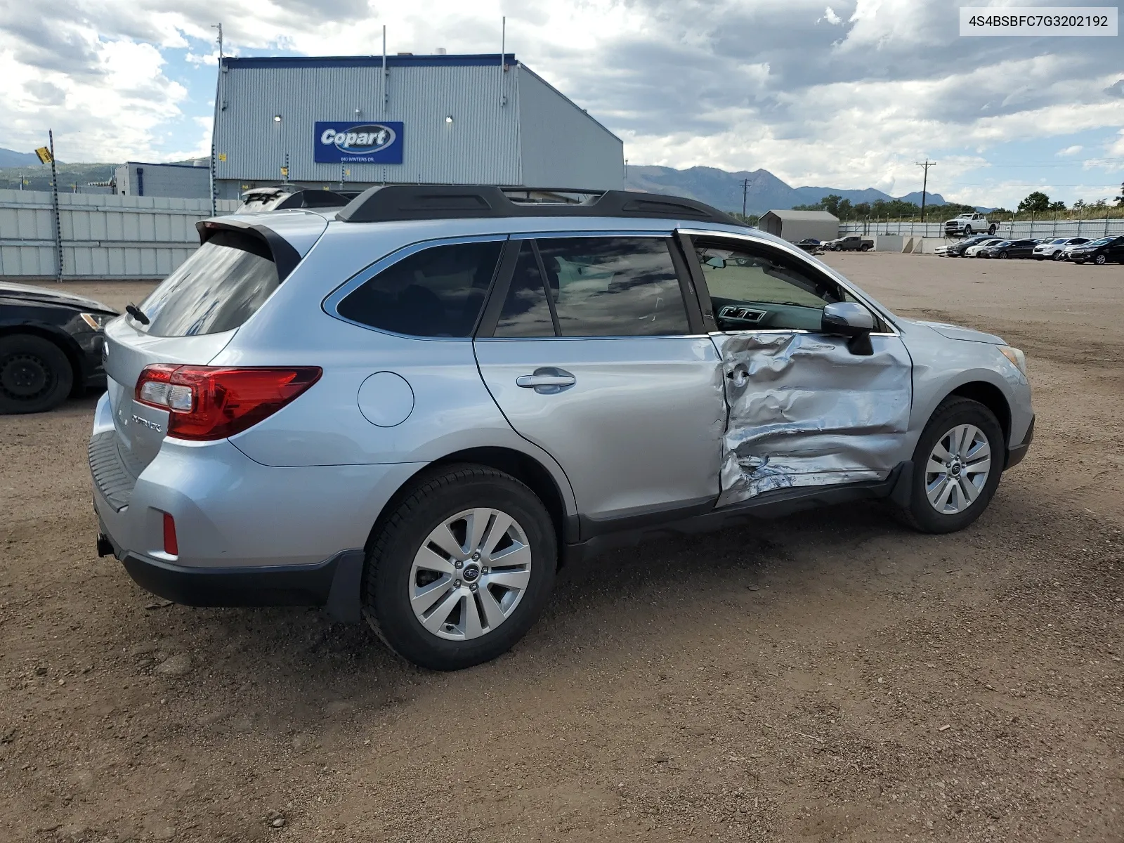 2016 Subaru Outback 2.5I Premium VIN: 4S4BSBFC7G3202192 Lot: 67689434