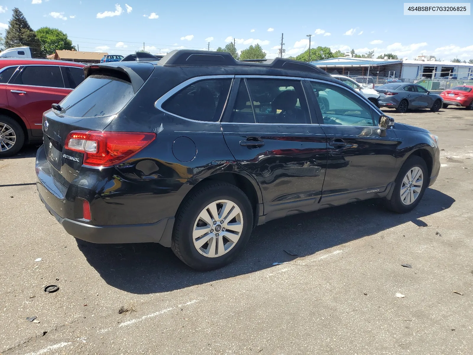 2016 Subaru Outback 2.5I Premium VIN: 4S4BSBFC7G3206825 Lot: 67937944