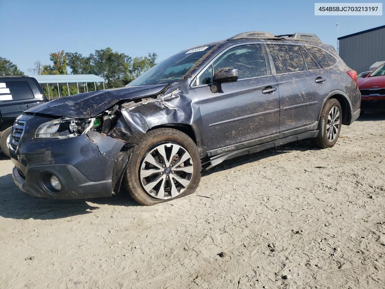 4S4BSBJC7G3213197 2016 Subaru Outback 2.5I Limited