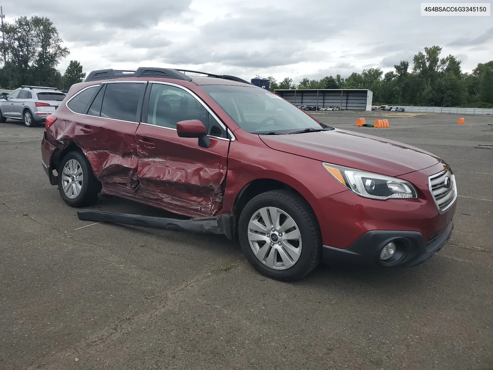 4S4BSACC6G3345150 2016 Subaru Outback 2.5I Premium