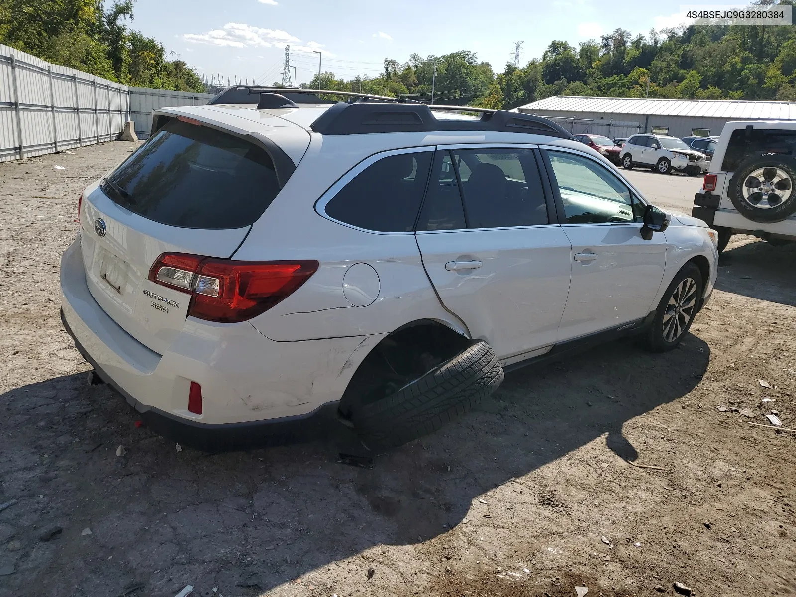 4S4BSEJC9G3280384 2016 Subaru Outback 3.6R Limited