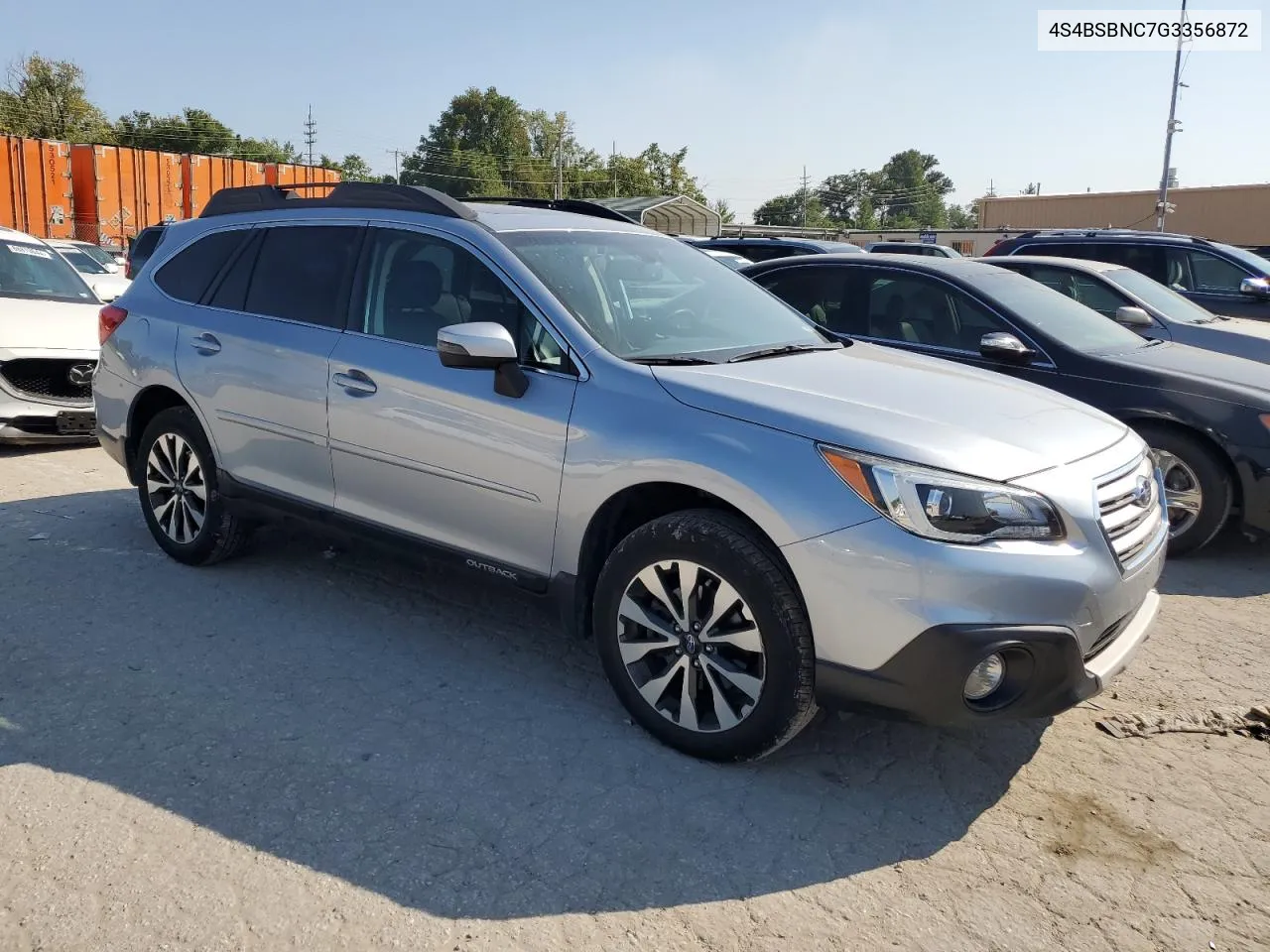 2016 Subaru Outback 2.5I Limited VIN: 4S4BSBNC7G3356872 Lot: 68728314