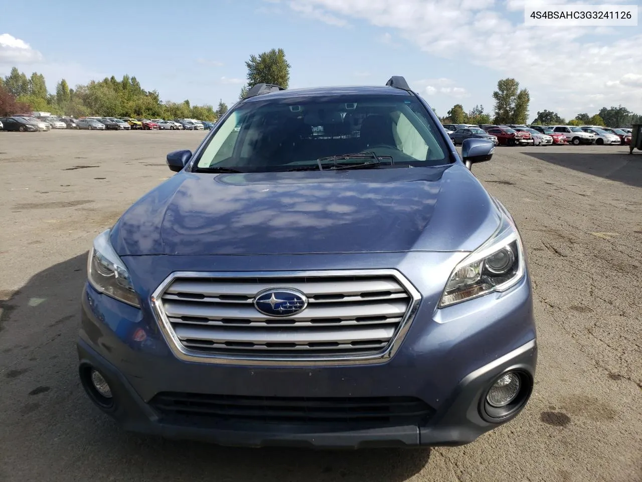 2016 Subaru Outback 2.5I Premium VIN: 4S4BSAHC3G3241126 Lot: 68945094