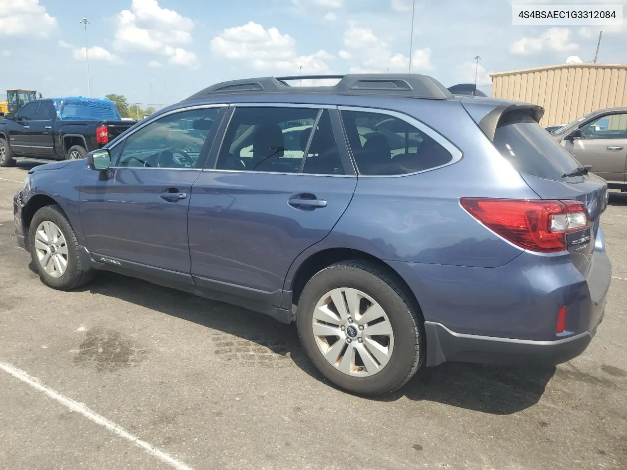 2016 Subaru Outback 2.5I Premium VIN: 4S4BSAEC1G3312084 Lot: 69035654