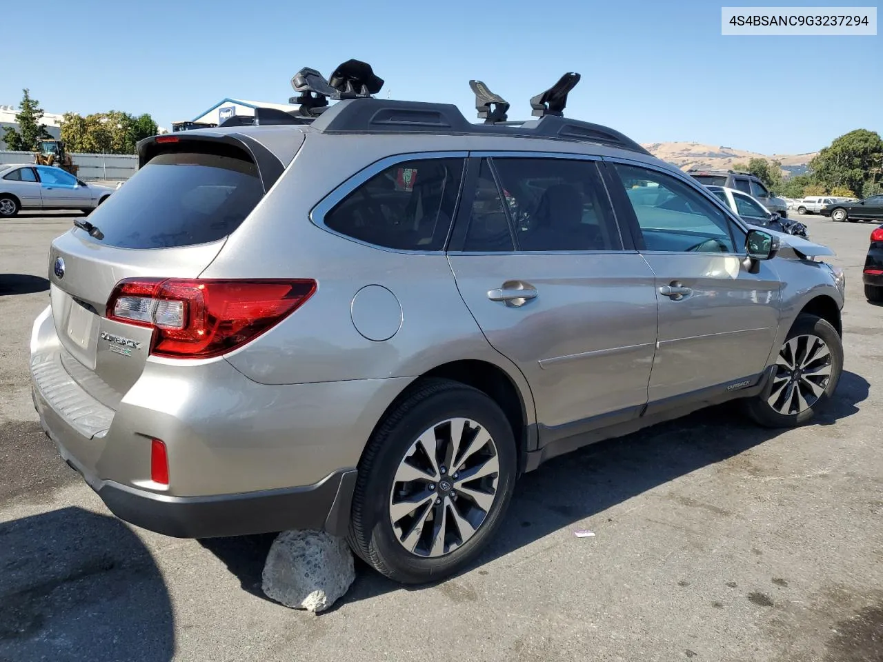 4S4BSANC9G3237294 2016 Subaru Outback 2.5I Limited