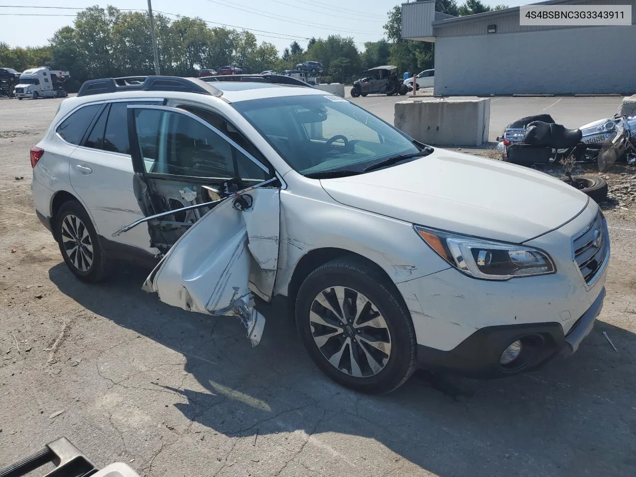 4S4BSBNC3G3343911 2016 Subaru Outback 2.5I Limited