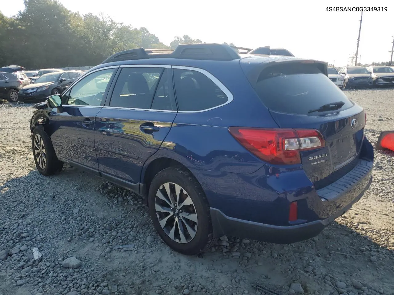 2016 Subaru Outback 2.5I Limited VIN: 4S4BSANC0G3349319 Lot: 69522434