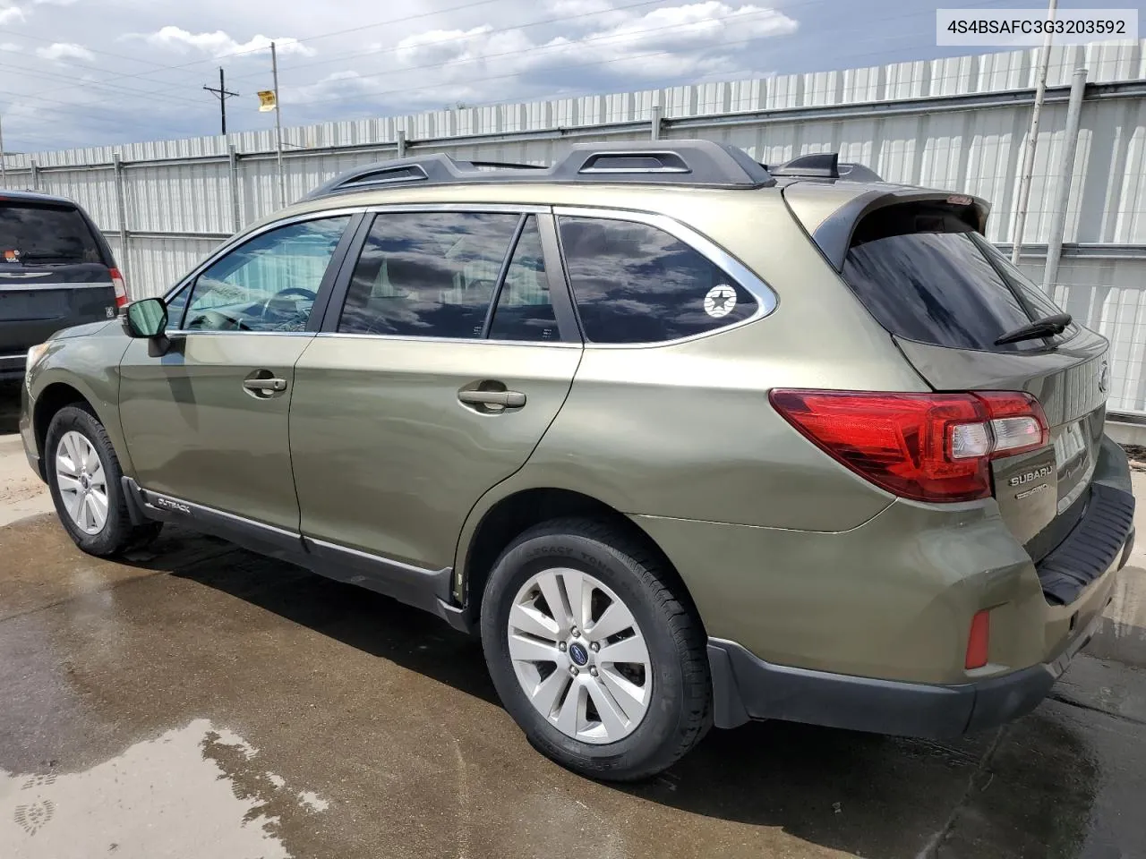 2016 Subaru Outback 2.5I Premium VIN: 4S4BSAFC3G3203592 Lot: 69792384