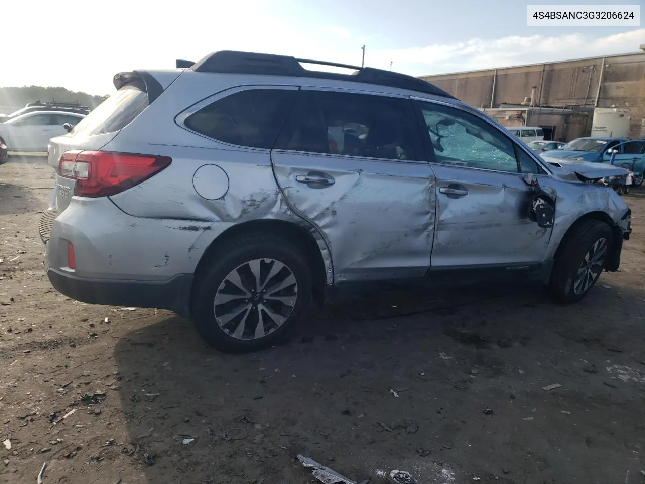 4S4BSANC3G3206624 2016 Subaru Outback 2.5I Limited