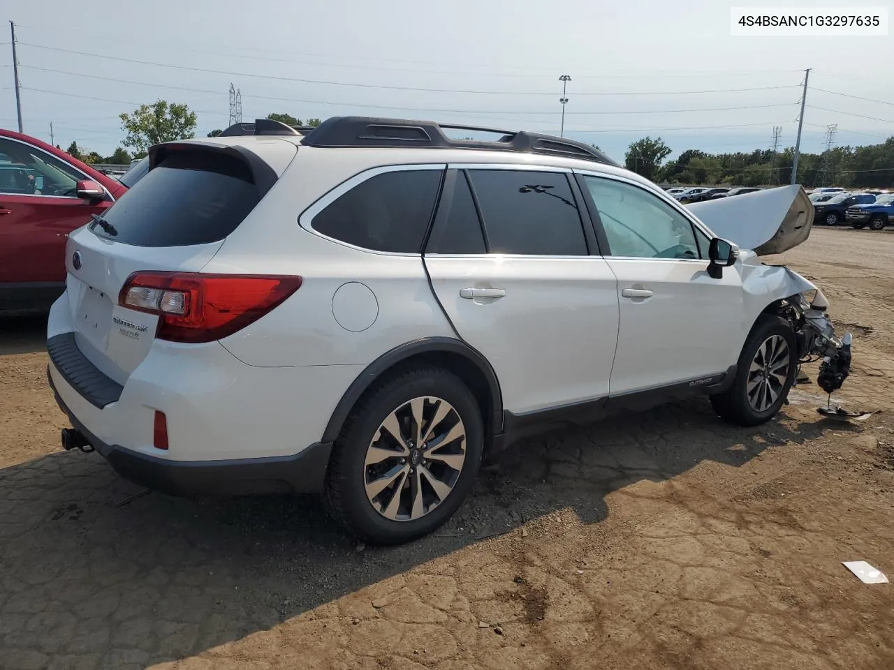 2016 Subaru Outback 2.5I Limited VIN: 4S4BSANC1G3297635 Lot: 70180034