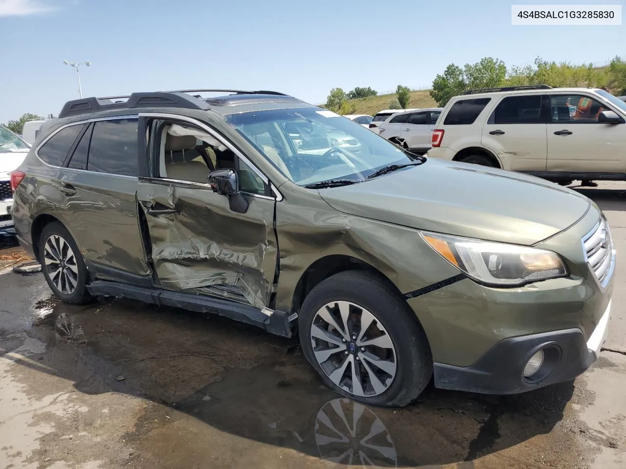 2016 Subaru Outback 2.5I Limited VIN: 4S4BSALC1G3285830 Lot: 70330294