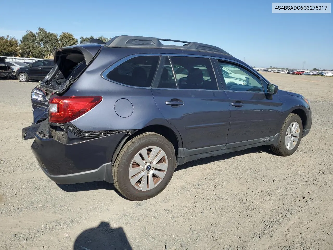 4S4BSADC6G3275017 2016 Subaru Outback 2.5I Premium