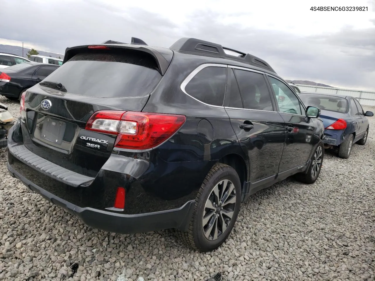 2016 Subaru Outback 3.6R Limited VIN: 4S4BSENC6G3239821 Lot: 71050294