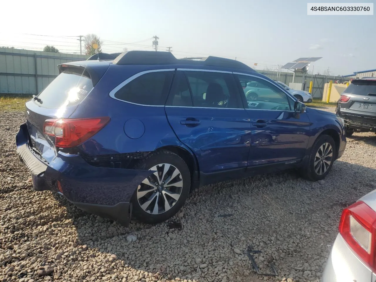 4S4BSANC6G3330760 2016 Subaru Outback 2.5I Limited