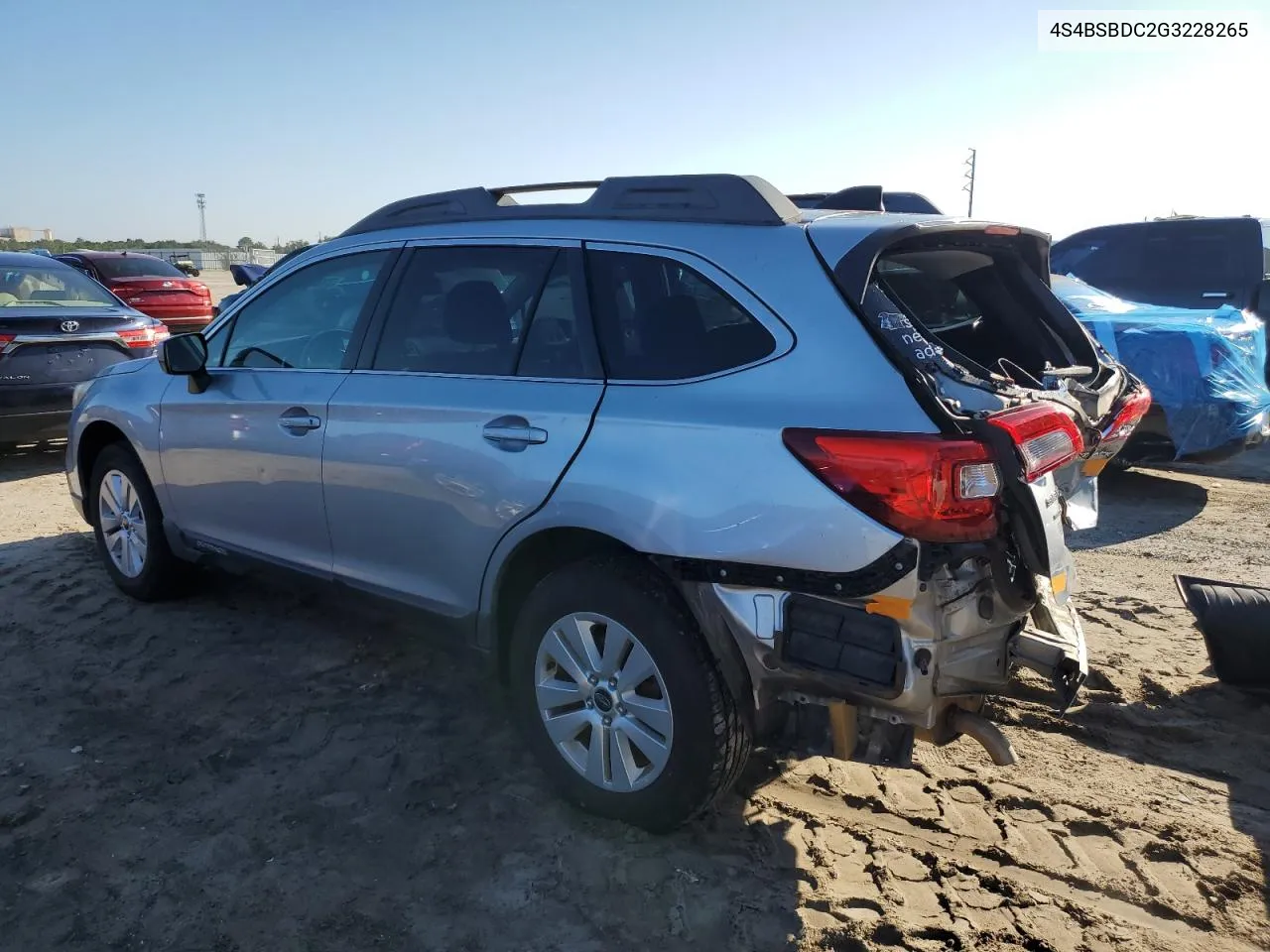 2016 Subaru Outback 2.5I Premium VIN: 4S4BSBDC2G3228265 Lot: 71351044