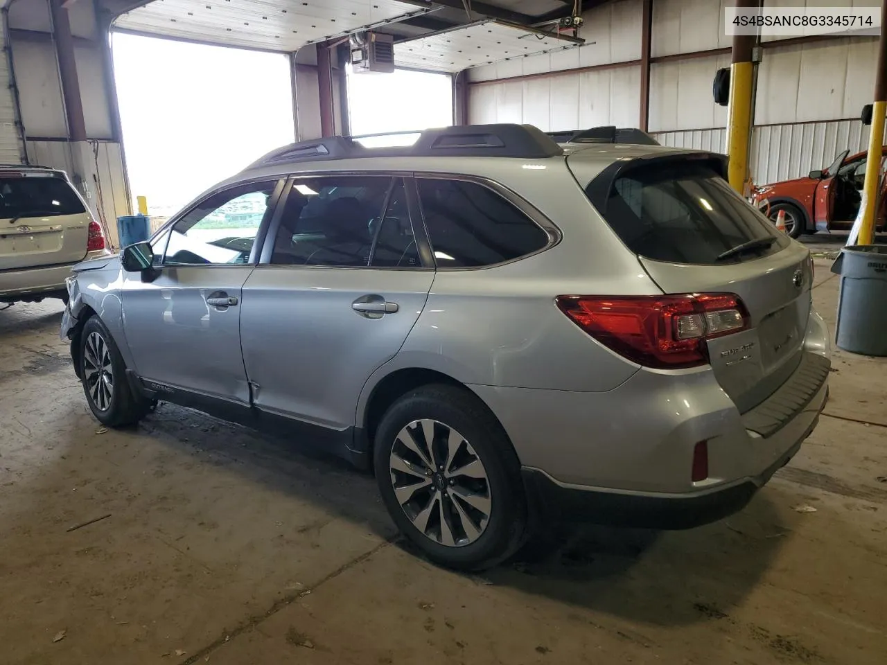 2016 Subaru Outback 2.5I Limited VIN: 4S4BSANC8G3345714 Lot: 71978254