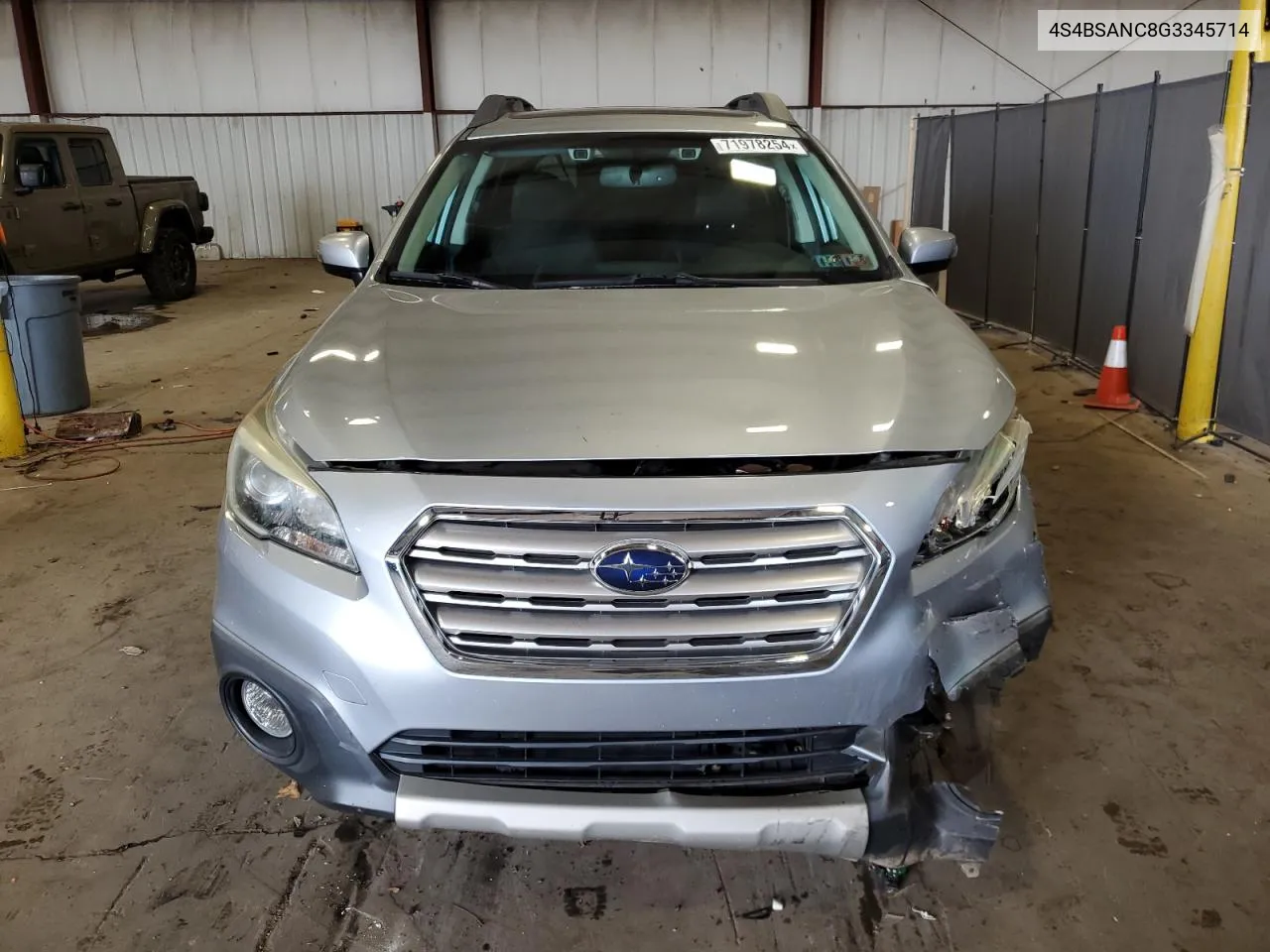 4S4BSANC8G3345714 2016 Subaru Outback 2.5I Limited