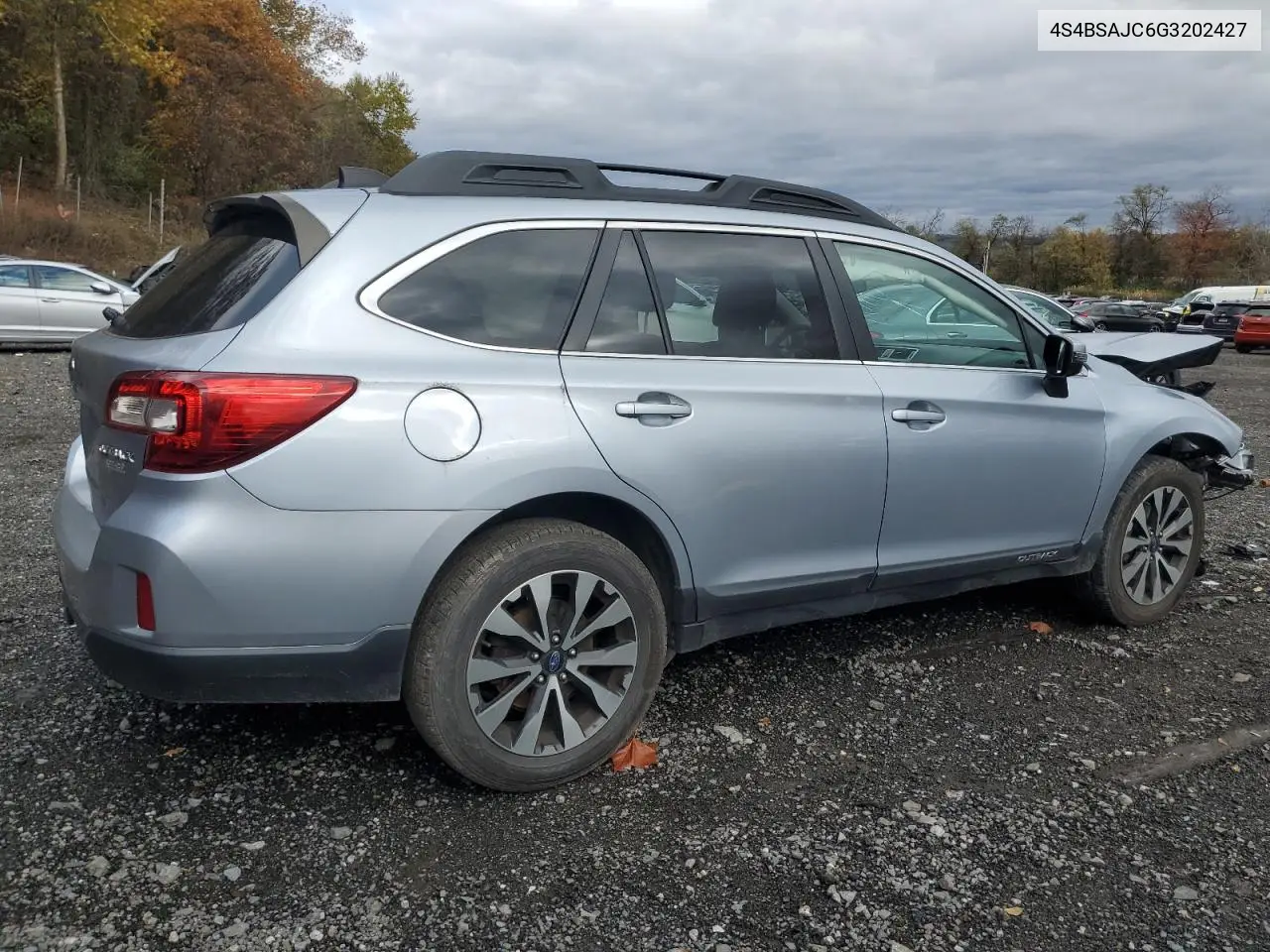 4S4BSAJC6G3202427 2016 Subaru Outback 2.5I Limited