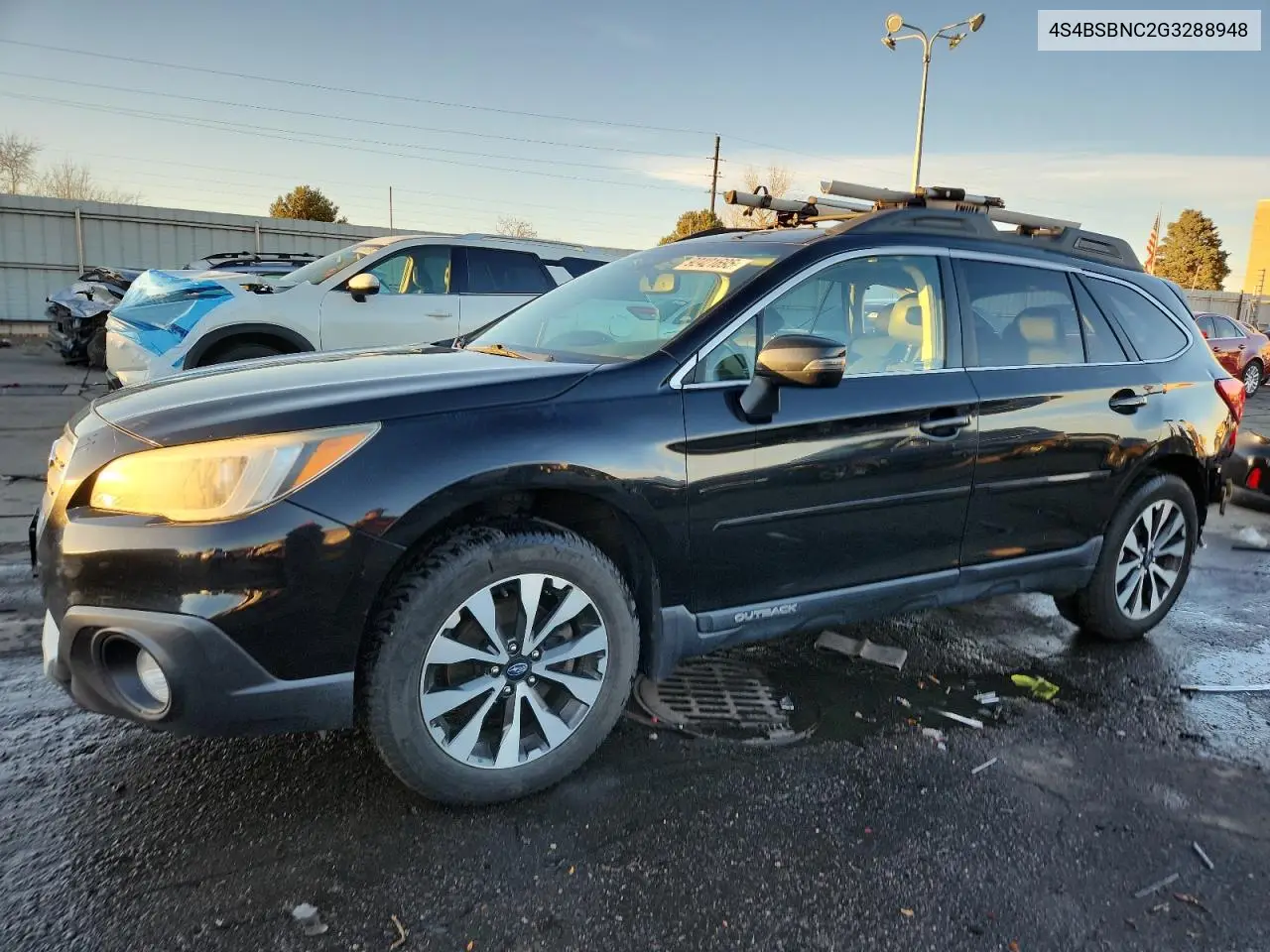 4S4BSBNC2G3288948 2016 Subaru Outback 2.5I Limited