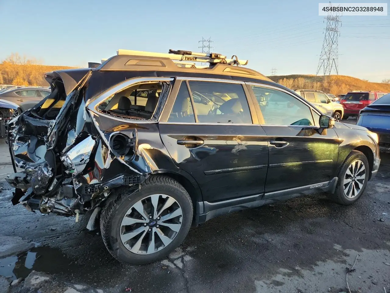 4S4BSBNC2G3288948 2016 Subaru Outback 2.5I Limited
