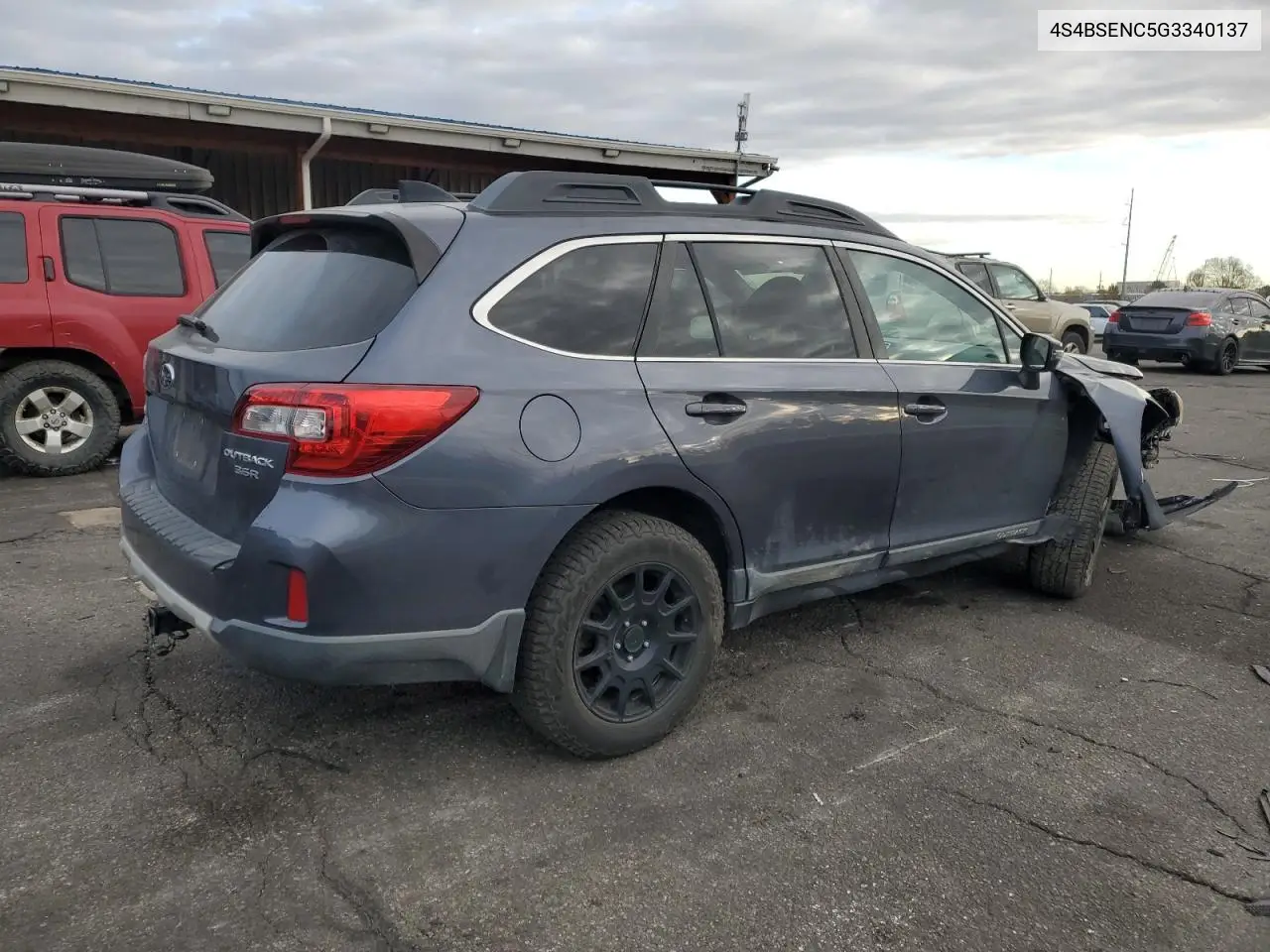 4S4BSENC5G3340137 2016 Subaru Outback 3.6R Limited