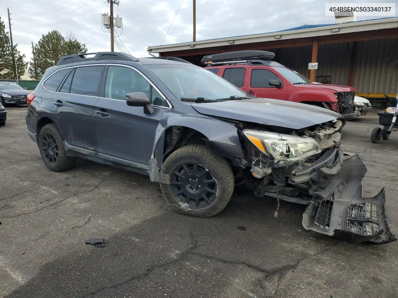 4S4BSENC5G3340137 2016 Subaru Outback 3.6R Limited
