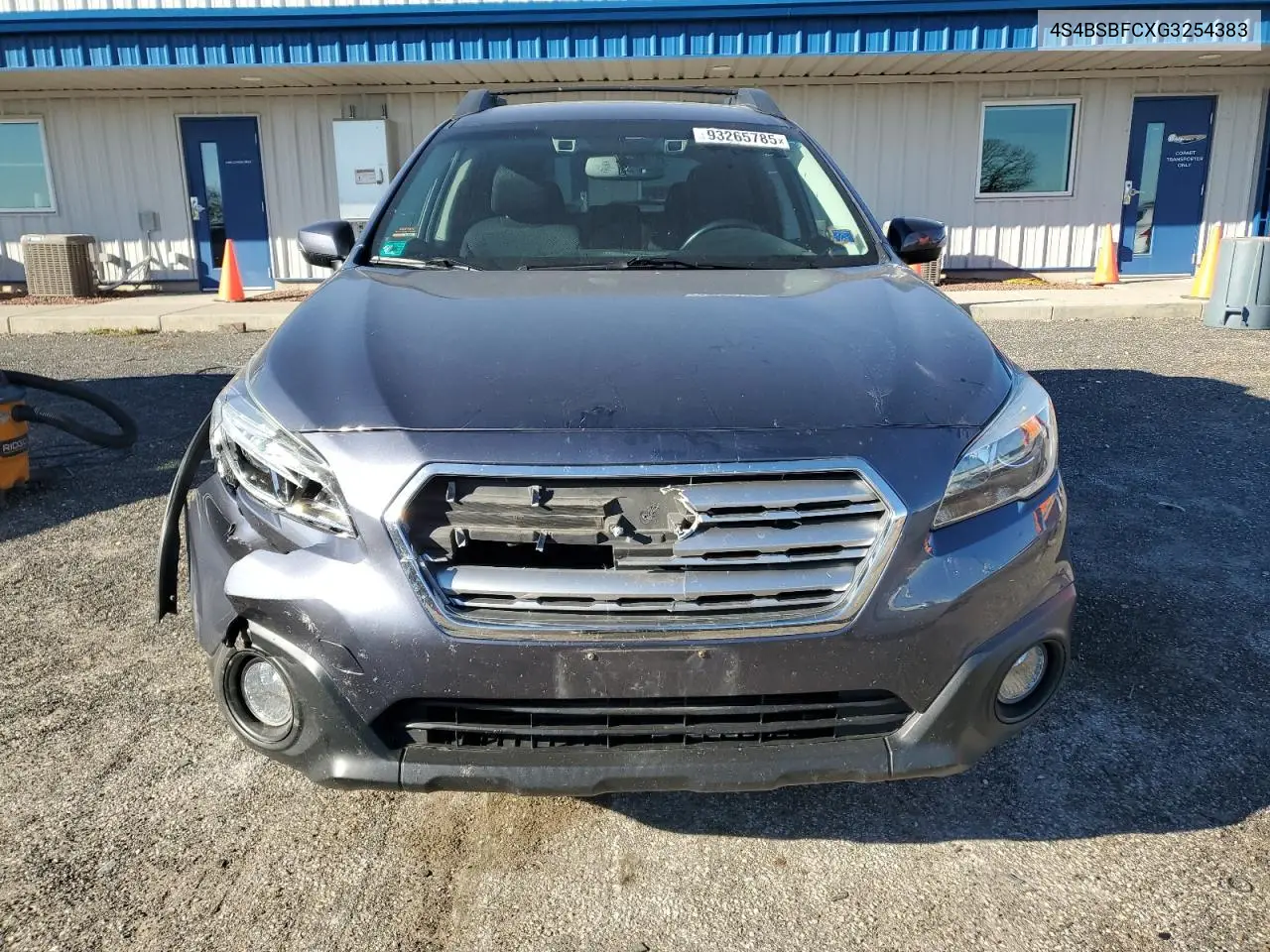 4S4BSBFCXG3254383 2016 Subaru Outback 2.5I Premium