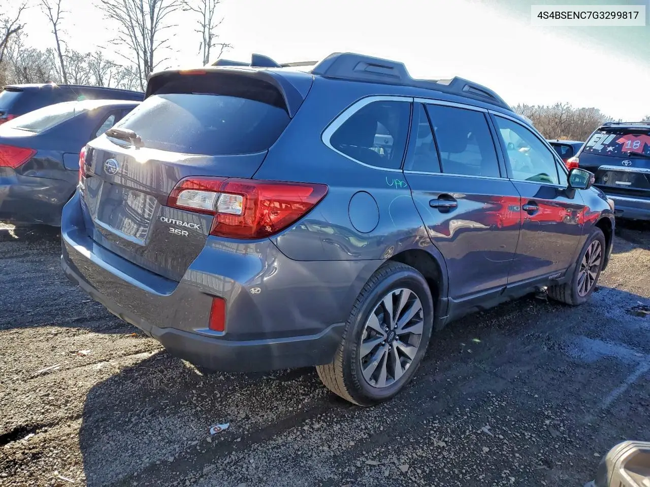 4S4BSENC7G3299817 2016 Subaru Outback 3.6R Limited