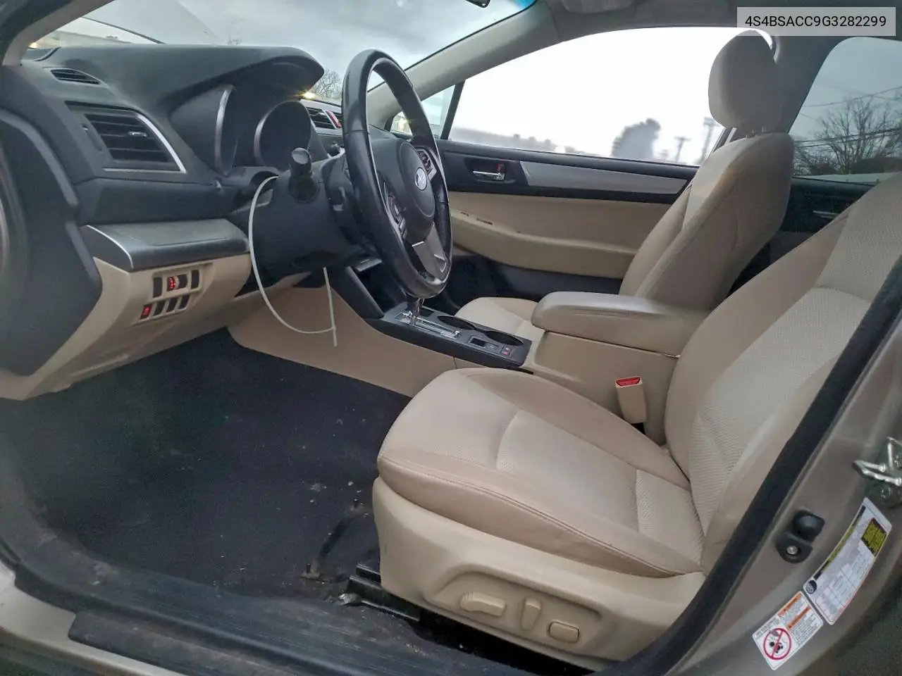 4S4BSACC9G3282299 2016 Subaru Outback 2.5I Premium