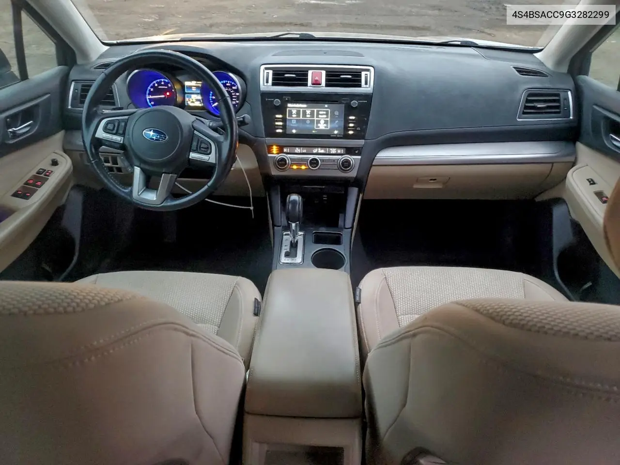 4S4BSACC9G3282299 2016 Subaru Outback 2.5I Premium