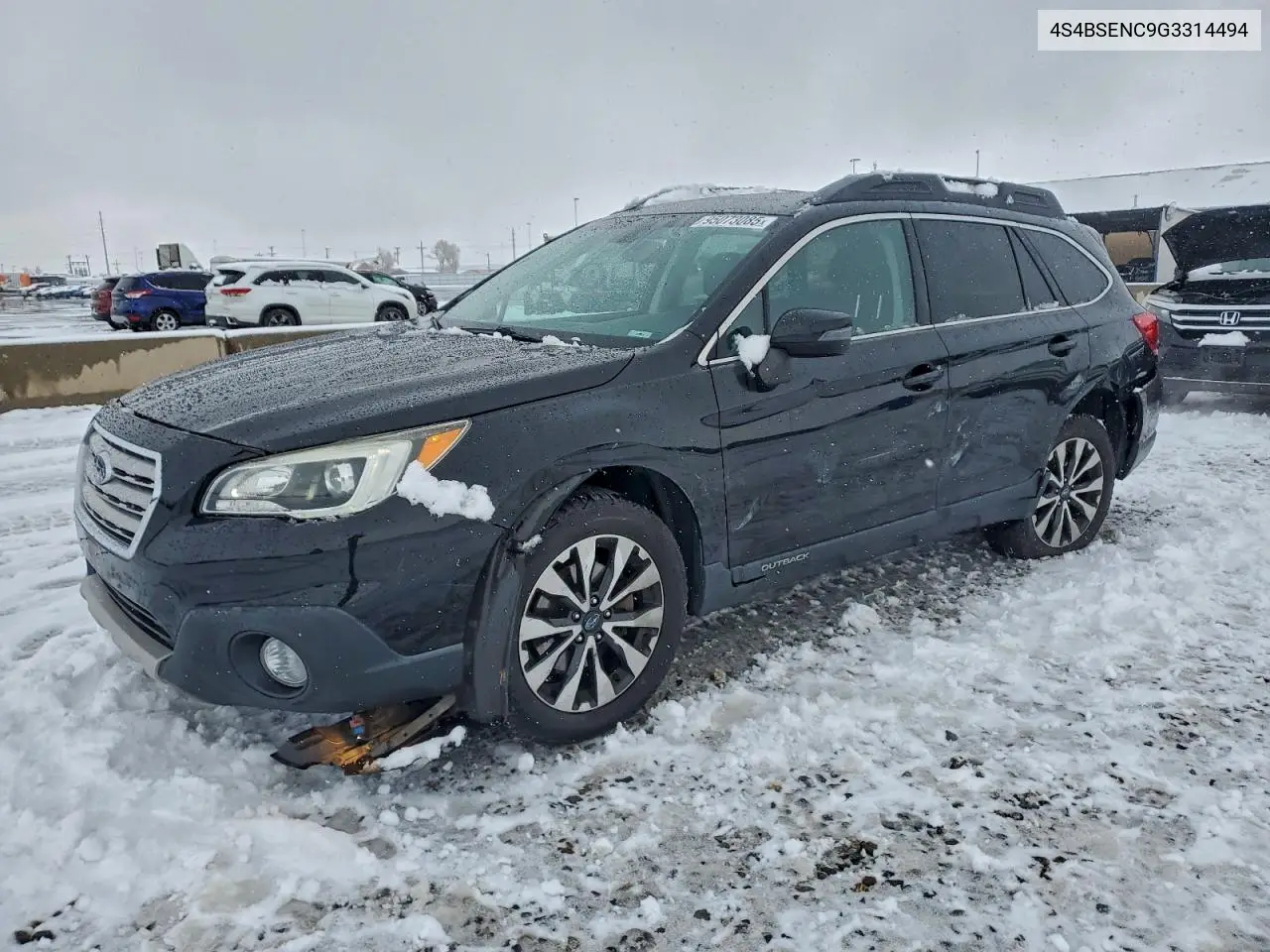4S4BSENC9G3314494 2016 Subaru Outback 3.6R Limited