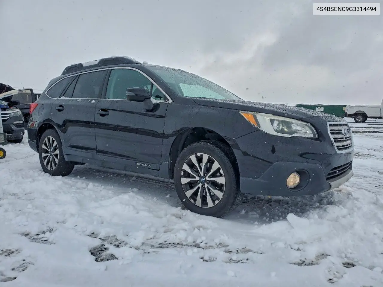 4S4BSENC9G3314494 2016 Subaru Outback 3.6R Limited