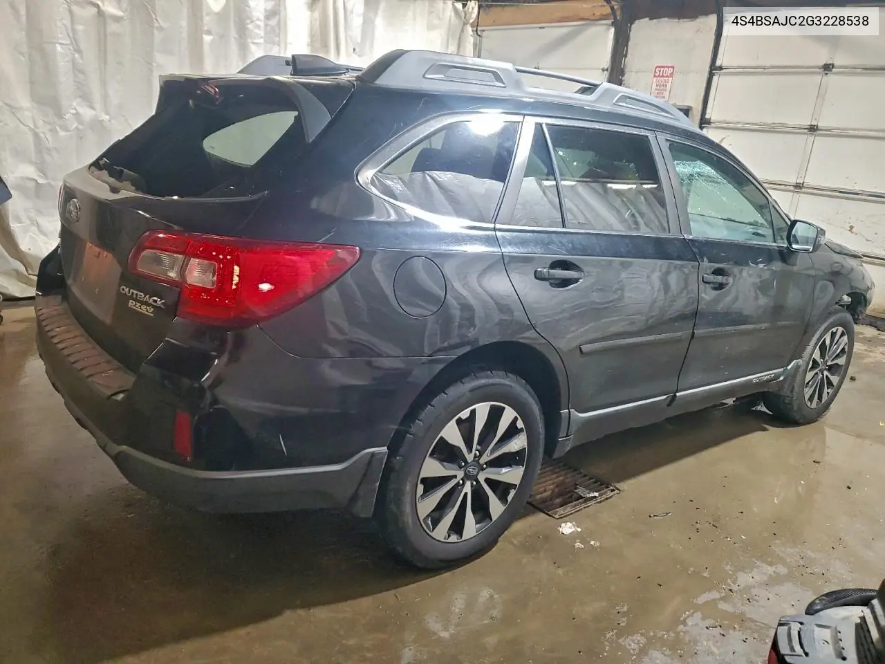 4S4BSAJC2G3228538 2016 Subaru Outback 2.5I Limited