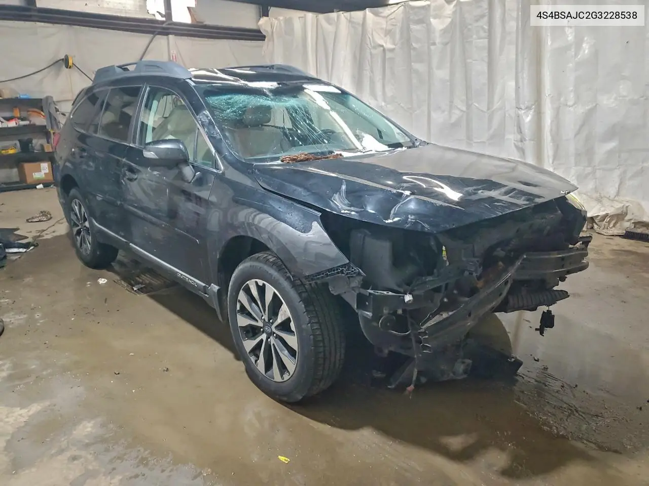 4S4BSAJC2G3228538 2016 Subaru Outback 2.5I Limited