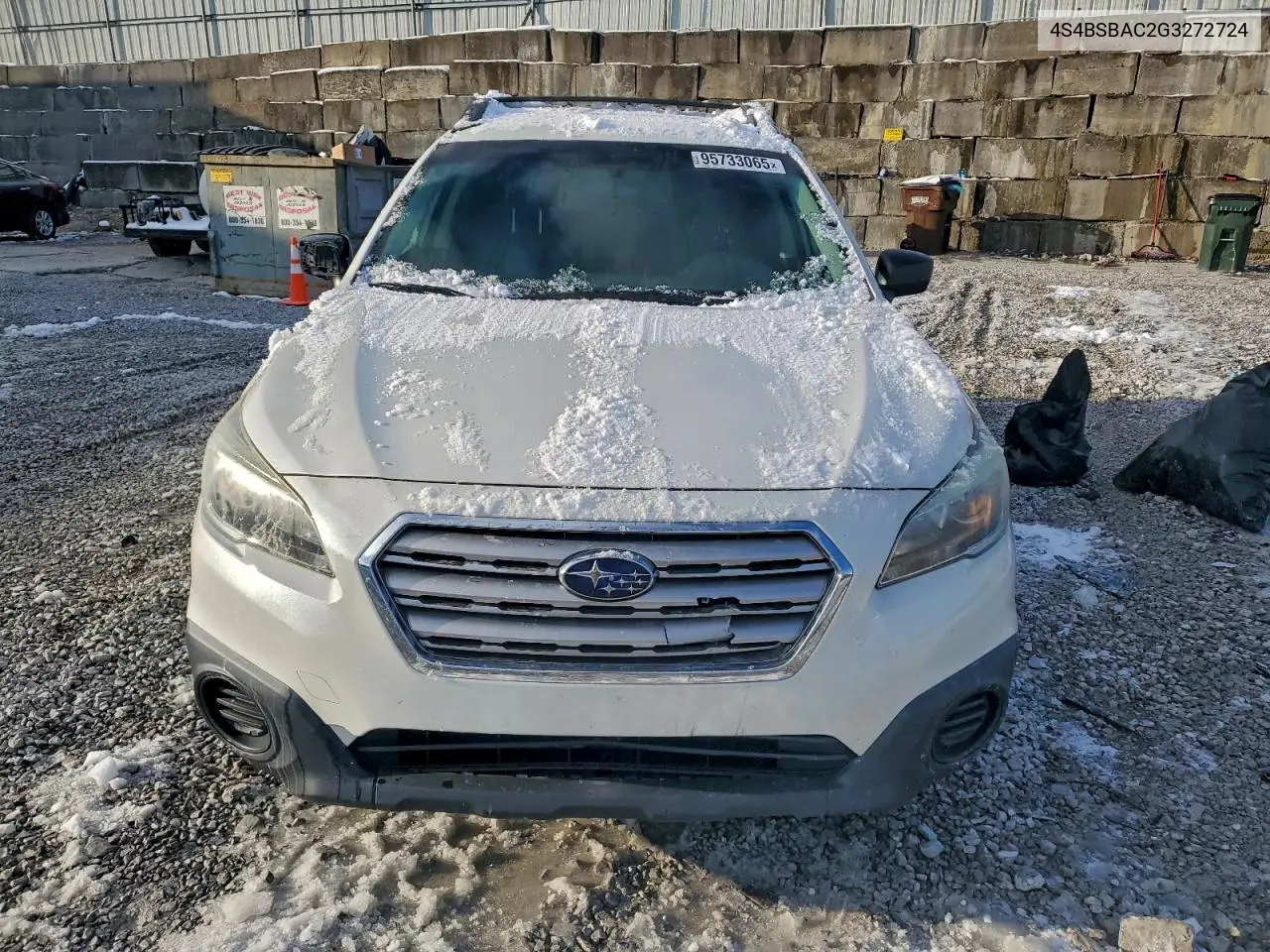 4S4BSBAC2G3272724 2016 Subaru Outback 2.5I