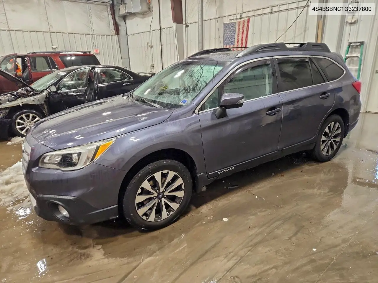 4S4BSBNC1G3237800 2016 Subaru Outback 2.5I Limited