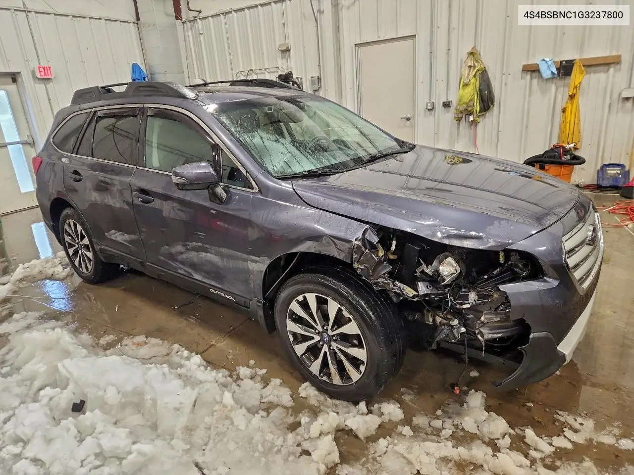 4S4BSBNC1G3237800 2016 Subaru Outback 2.5I Limited