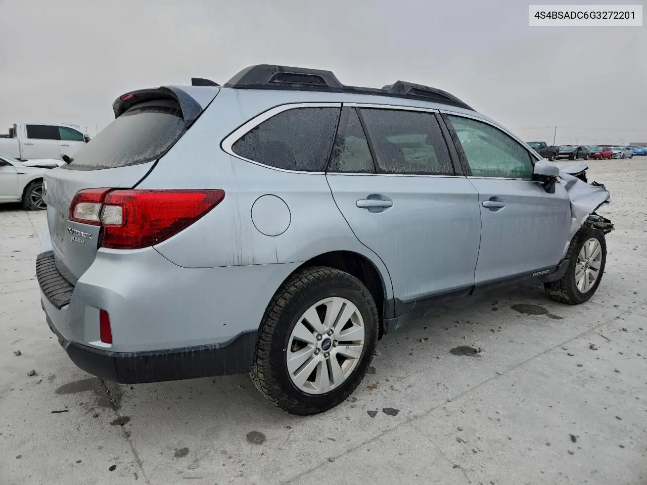 4S4BSADC6G3272201 2016 Subaru Outback 2.5I Premium