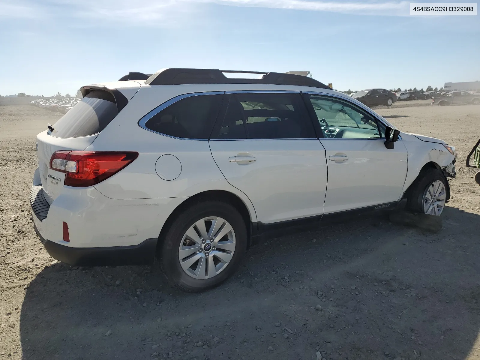 2017 Subaru Outback 2.5I Premium VIN: 4S4BSACC9H3329008 Lot: 47389984