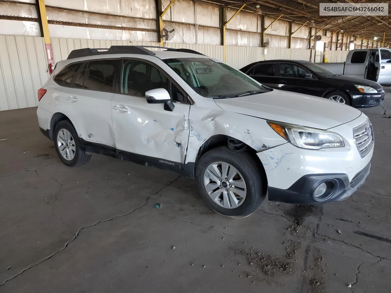 2017 Subaru Outback 2.5I Premium VIN: 4S4BSAFC6H3266042 Lot: 51798244