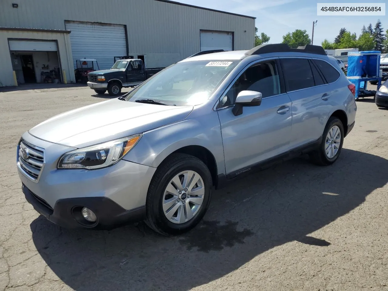 2017 Subaru Outback 2.5I Premium VIN: 4S4BSAFC6H3256854 Lot: 55117244