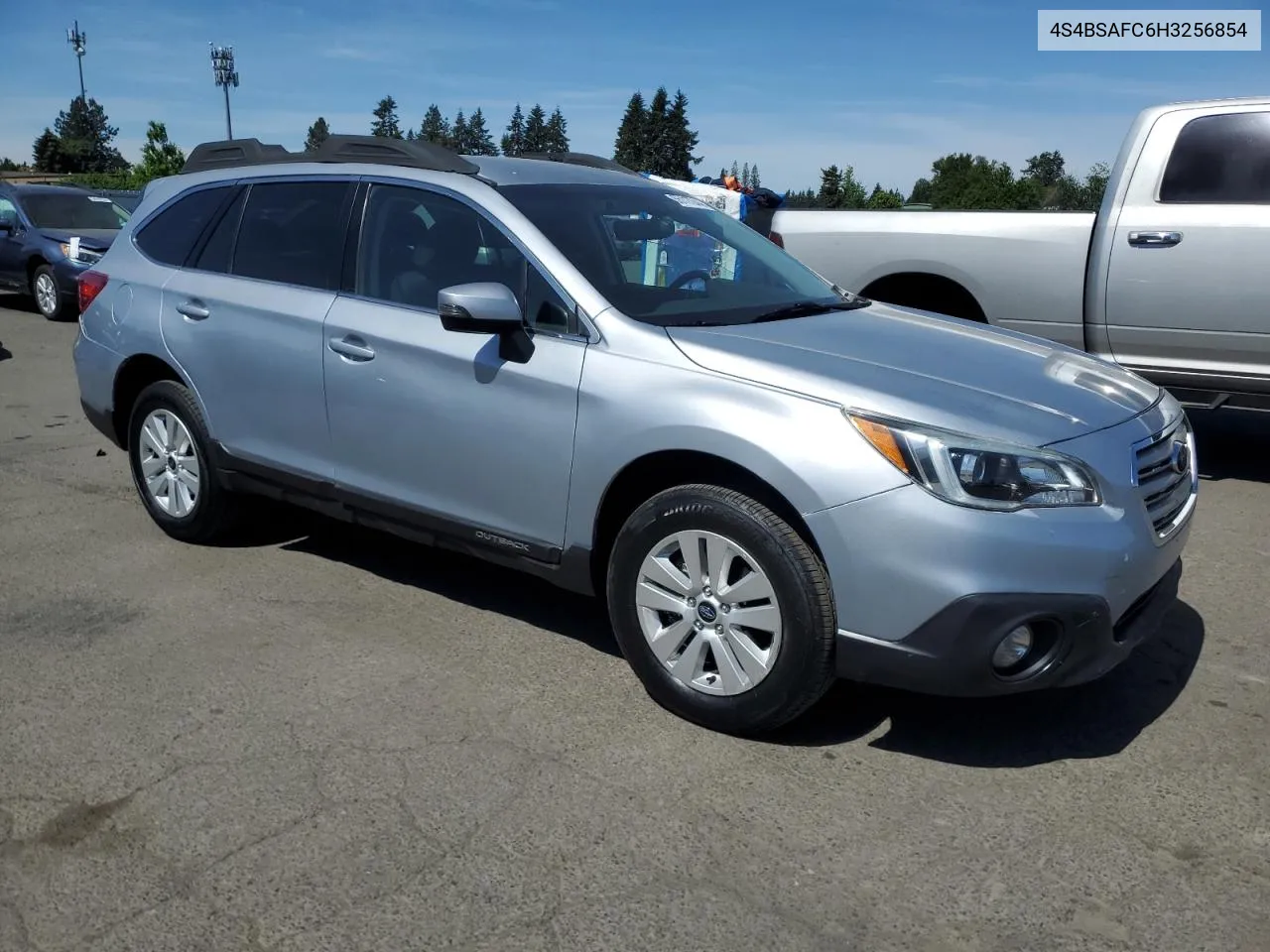 2017 Subaru Outback 2.5I Premium VIN: 4S4BSAFC6H3256854 Lot: 55117244