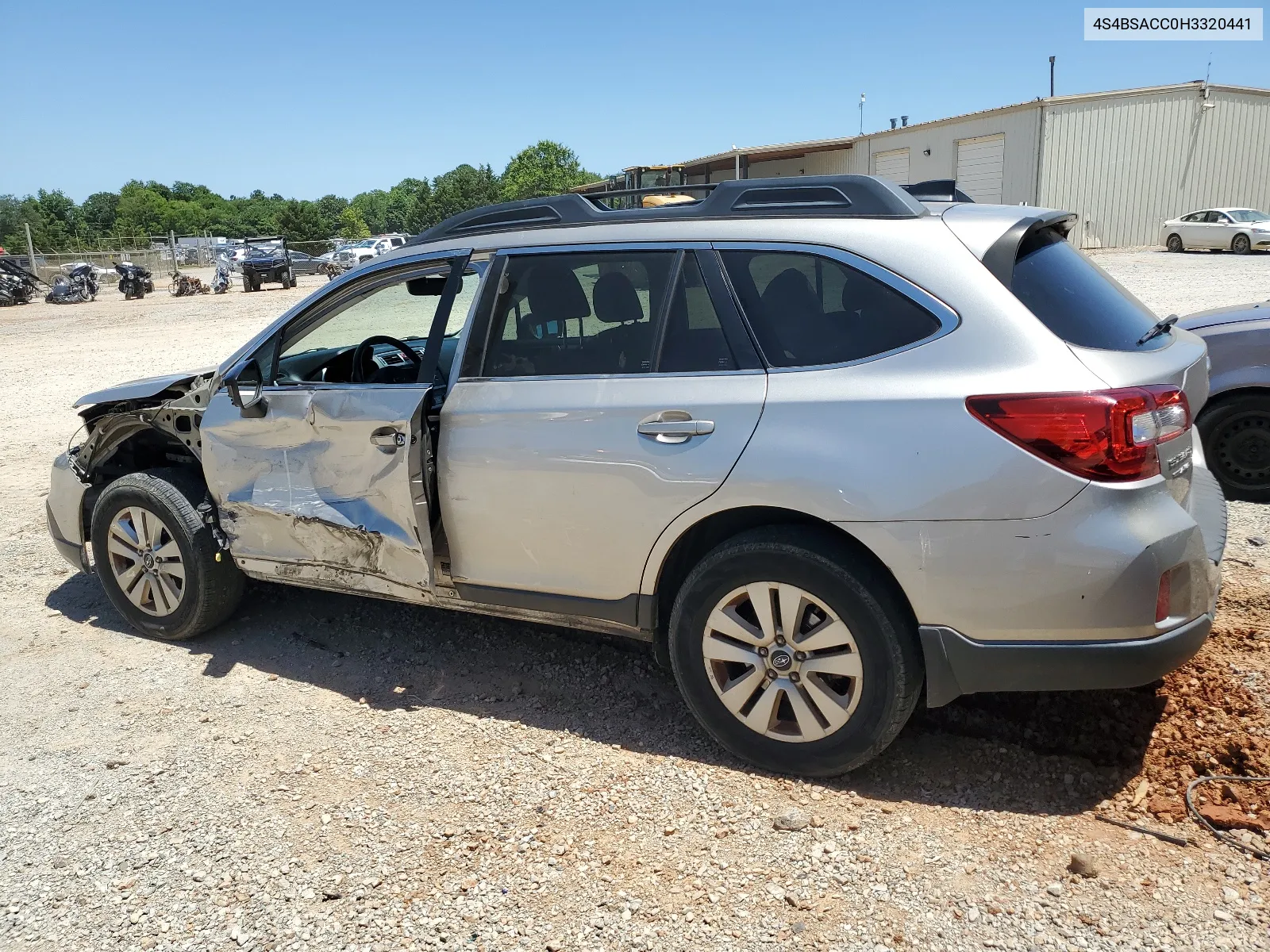 2017 Subaru Outback 2.5I Premium VIN: 4S4BSACC0H3320441 Lot: 57946124