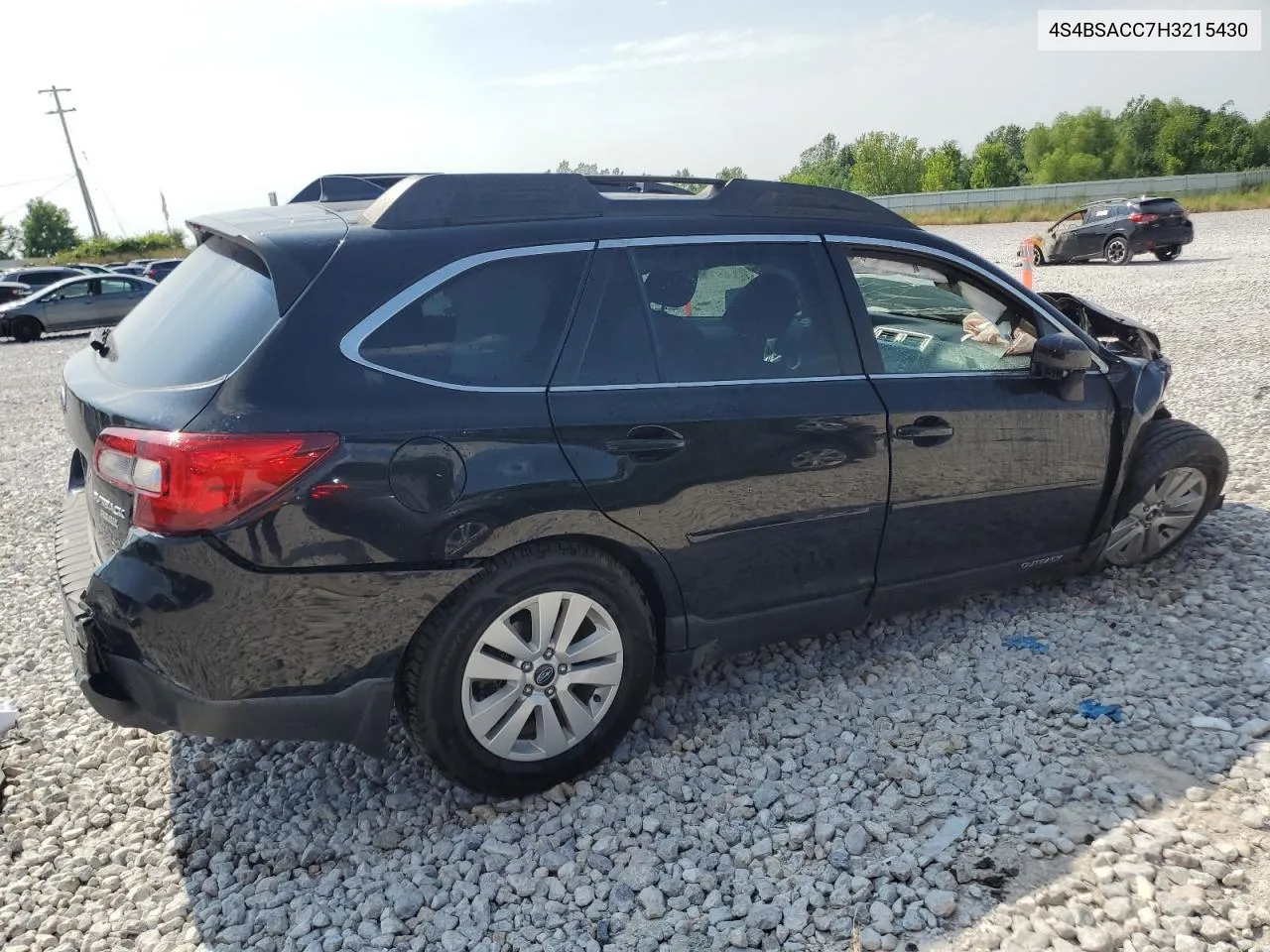 2017 Subaru Outback 2.5I Premium VIN: 4S4BSACC7H3215430 Lot: 59740754