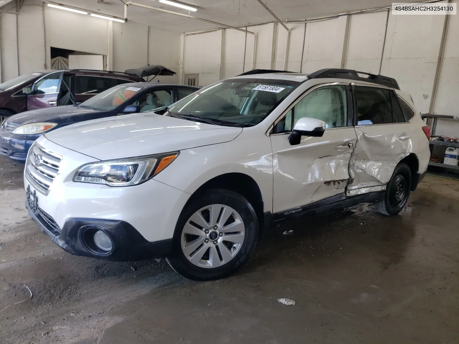 2017 Subaru Outback 2.5I Premium VIN: 4S4BSAHC2H3254130 Lot: 61561804