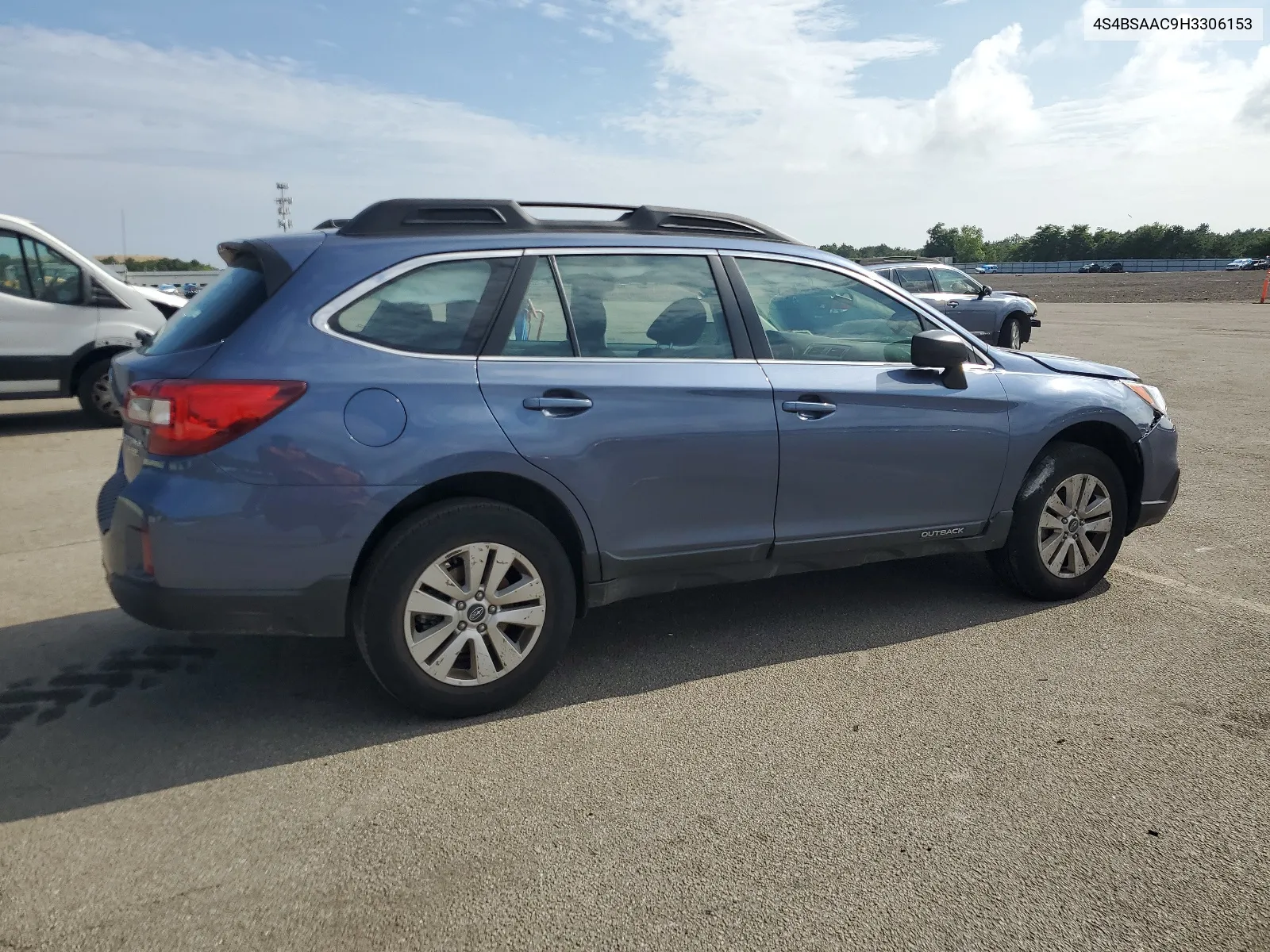 4S4BSAAC9H3306153 2017 Subaru Outback 2.5I