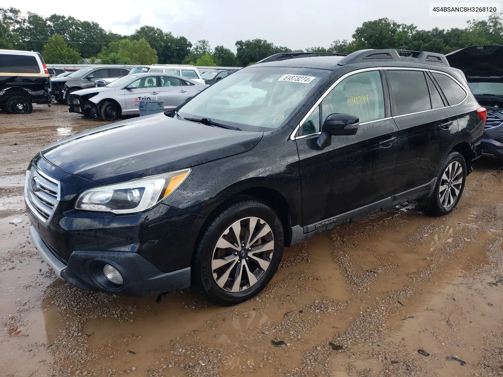 4S4BSANC8H3268120 2017 Subaru Outback 2.5I Limited