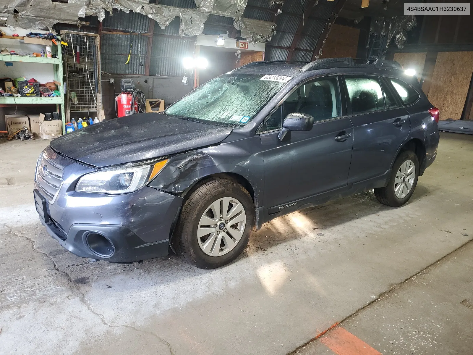 4S4BSAAC1H3230637 2017 Subaru Outback 2.5I