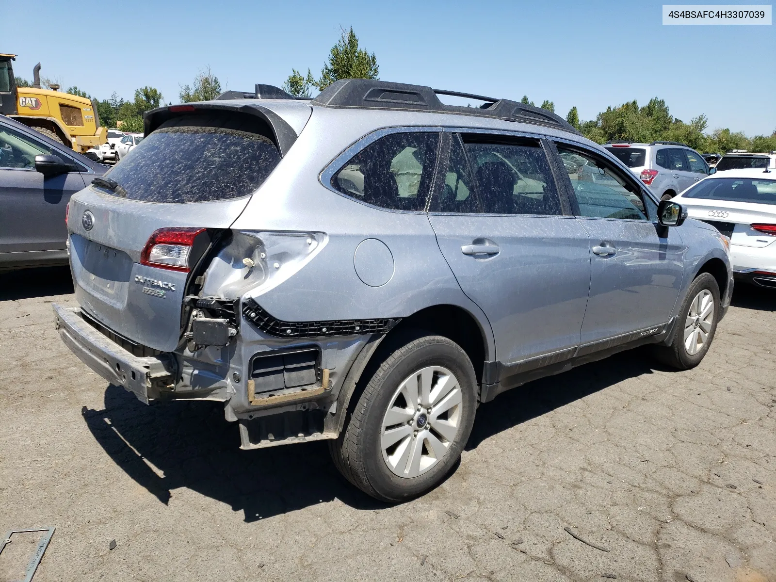 2017 Subaru Outback 2.5I Premium VIN: 4S4BSAFC4H3307039 Lot: 63529304