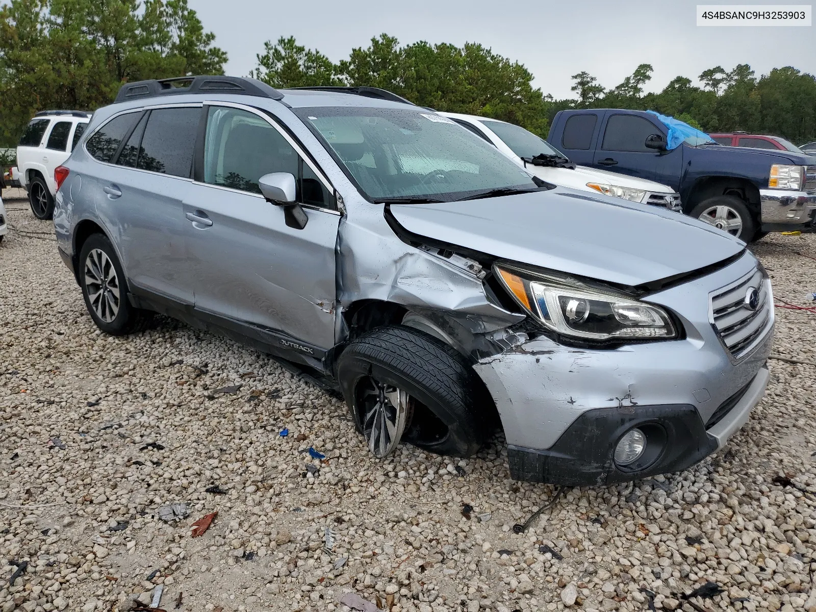 2017 Subaru Outback 2.5I Limited VIN: 4S4BSANC9H3253903 Lot: 63712264